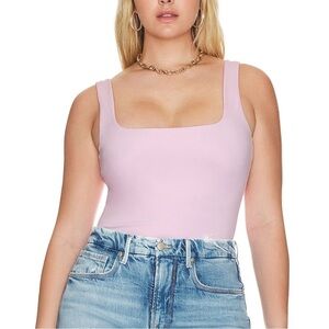 GOOD AMERICAN  scuba modern tank bodysuit.